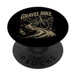 Faites Du Gravelbike Sur Le Gravel PopSockets PopGrip Adhésif