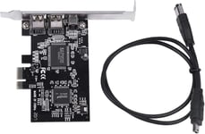 Carte PCI-E Express 800 Mbps, Carte contrôleur 1394a IEEE 1394b avec câble Firewire, pour vidéo, Transmission Audio, caméras industrielles, caméras vidéo