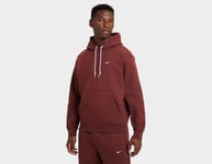 Nike Solo Swoosh Fleece Hoodie, Red