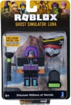 Roblox Ghost Simulator LUNA Collectible Figure with exclusive virtual item code