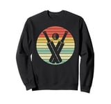 Retro Cricket Game For Cricket Lovers & Cricket Player Sweatshirt