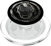 Marvel Iron Man Stark Helm Helmet Logo Stone Rock Rubble PopSockets PopGrip pour MagSafe