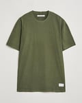 Samsøe Samsøe Pigment Dyed Crew Neck T-Shirt Forest Night