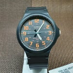 Casio MW-240-4B Youth Series Black Resin Band Analog Men's Basic Sport Watch