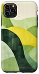 Coque pour iPhone 11 Pro Max Motif abstrait Green Hills