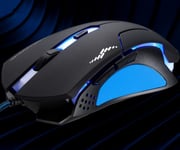 SOURIS OPTIQUE GAMER PRO 2400dpi 6 boutons 170cm led souris droitier neuf fr 