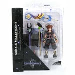 Kingdom Hearts Select Series 3 maleficent & Sora Action Figures