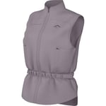 Nike Trail Repel Running Vest for Women, Lt Violet Ore/Red Sepia, FV6398-226, XL