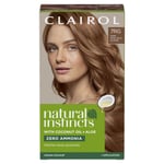 Clairol Natural Instincts Semi-Permanent No Ammonia Hair Dye 7RG Dark Rose Gold 