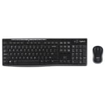 Logitech Combo MK270 Clavier sans Fil Italien + Souris