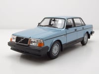 WELLY - Voiture de couleur bleu – VOLVO 240GL - 1/24 - WEL24102W