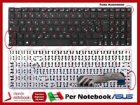 Clavier Italien Pour Ordinateur Portable ASUS Vivobook X541 X541S X541N Noir