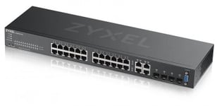 Zyxel gs2220-28,eu region,24-port gbe l2 switch with gbe uplink (1 year ncc pro pack license bundled)