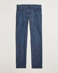 Canali Slim Fit 5-Pocket Jeans Dark Blue Wash