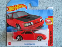 Hot Wheels H4K 192 FORD MUSTANG SVO red 2024 192 K Case