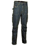 Cofra V152-0-00.Z46 Barcelona Pantalon, Taille 46, Bleu