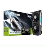 Carte Graphique - Zotac - Nvidia GeForce RTX 4070 Twin Edge - 12Go GDDR6X - Ray Tracing - DLSS