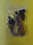 400mm Futaba Servo Extension Leads 8pk for RC Model Planes Helis Boats