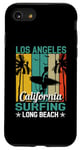 Coque pour iPhone SE (2020) / 7 / 8 Los Angeles California Surf Long Beach