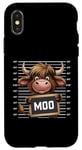 Coque pour iPhone X/XS Mug vache MOO Funny Animal Lovers