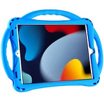 TopEsct Coque Enfant iPad 7th(10.2"), iPad Air 3 et iPad Pro 2(10.5"), Étui Antichoc pour ipad 10.2 Pouces, 10.5 Pouces, Protection Maximale, Très Résistante en Silicone (Bleu)