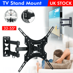 TV Wall Bracket Mount Tilt Swivel for 32 38 40 42 46 50 52 55 Inch Monitor LCD