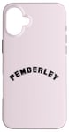 Coque pour iPhone 16 Plus PEMBERLEY Jane Austen Pride & Prejudice School Spirit Meme