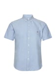 Slim Fit Oxford Shirt Designers Shirts Short-sleeved Blue Polo Ralph Lauren