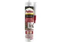 Pattex Bygg- & sanitetssilikon 280ml Svart