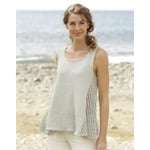 Venezia Top by DROPS Design - Topp Strikkeoppskrift str. S - XXXL - XXX-Large