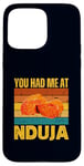 iPhone 15 Pro Max You Had Me At Nduja Sausage Funny Retro Italian Food Lover Case