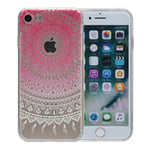 Coque Pour Apple IPhone X Protection Étui Henna Rose