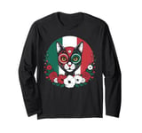 Lucha Libre Mexican Wrestler Mask Wrestling Luchador Long Sleeve T-Shirt