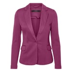 Blazer FEMME Vero Moda avec manches longues et col cranté violet