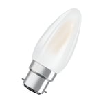 Osram LED Filament Parathom Bougie 4,5W = 40W B22d Matt 470lm Blanc Chaud