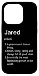 iPhone 14 Pro Jared Name Definition Funny Dictionary Case