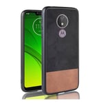 Motorola Moto G7 Play kaksivärinen yhdistelmäkotelo - Musta