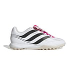 adidas Predator Precision.3 Adult Turf Shoes, Rubber Lug Outsole Made for Artificial Playing Surfaces, Unisex Sizing, Cloud White/Core Black/Team Shock Pink 2, 7.5 Women/6.5 Men