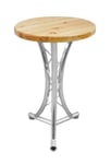 ALUTRUSS Bistro Table, curved, Alutruss Bistro bord, krökt