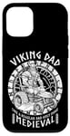 iPhone 12/12 Pro Funny Viking Dad Medieval Lawn Mower Lawnmower Father Figure Case