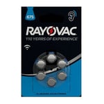 Varta pile bouton zinc air rayovac 1.45 v - 630 mAh 4600.745.416 (6 pcs/bl)