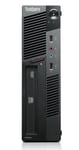 Lenovo ThinkCentre M91 2491 SXYA3FR Unité Centrale Intel Core i3 500 Go RAM 4096 Mo Windows 7 Edition professionnelle Noir