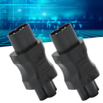 Iec320 C8 To Iec320 C5 Converter 10A 250V 2.5A 250V Power Cord Adapter For L UK