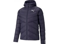 Puma Perwarm Packlite Hd 600 Dunjakke For Menn, Marineblå, Størrelse S