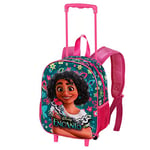 Disney Encanto Mirabel-Sac à dos 3D à Roulettes Petit, Multicolore