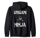 Origami Ninja T-Shirt Funny shuriken shirt Ninjas #ninja Zip Hoodie