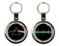 Pink Floyd - Dark Side of The Moon Spinner - Metal Key Chain/Keyring