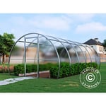 Serre polycarbonate, Strong nova 18m², 3x6m, Argent