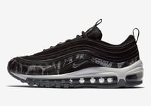 Wmns Nike Air Max 97 PRM UK 5 EUR 38.5 Black/Black/Summit White/Coo 917646 005