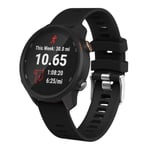 Tåligt Garmin Forerunner 245 klockarmband - Svart Svart